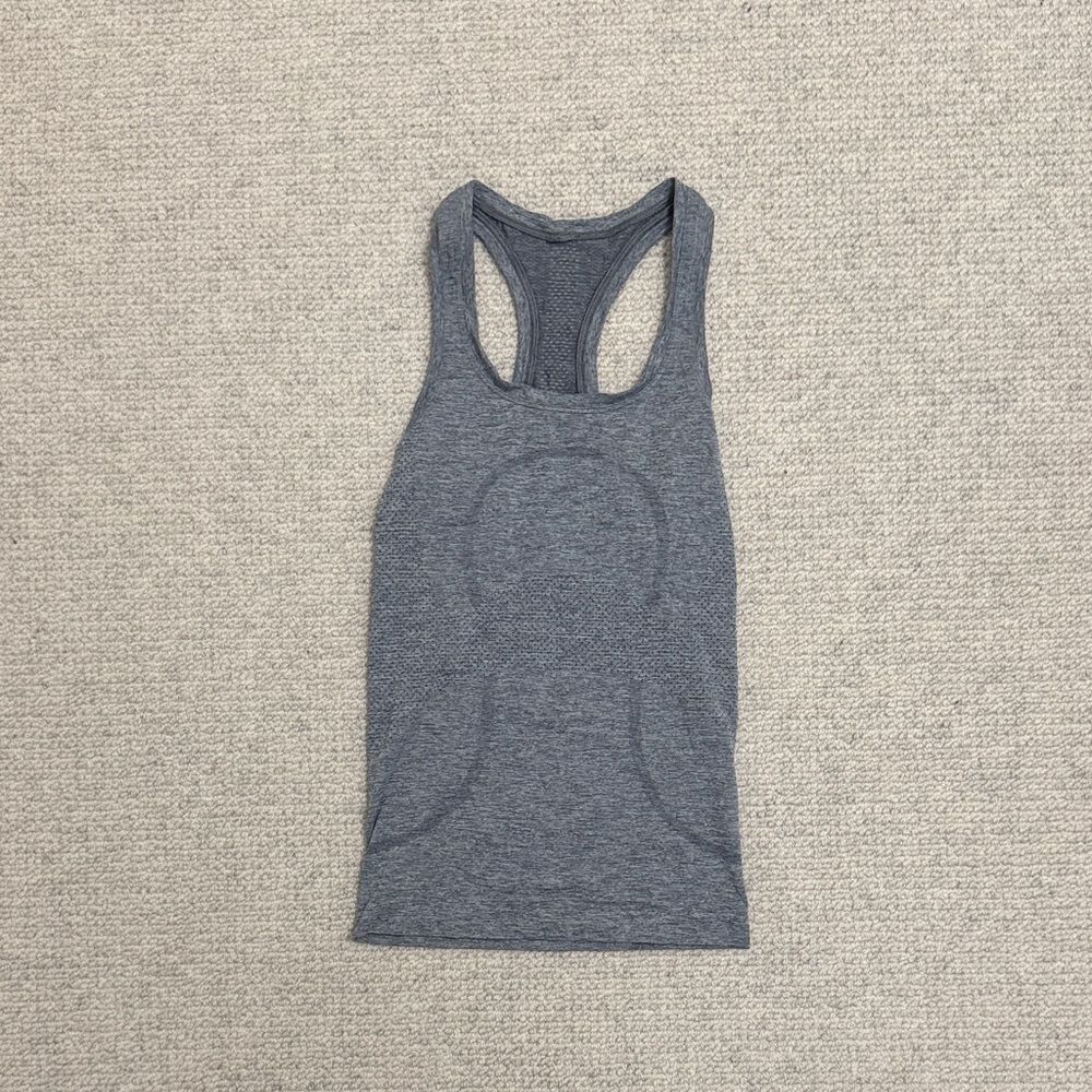 Gray Lululemon Racerback Tank Top